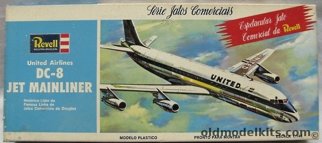 Revell 1/143 DC-8 Jet Mainliner United Airlines, H242 plastic model kit